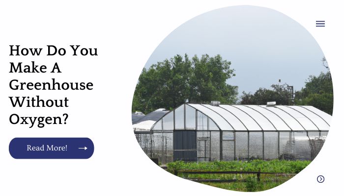 How Do You Make A Greenhouse Without Oxygen?