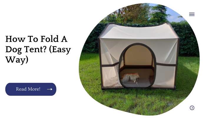 How To Fold A Dog Tent? (Easy Way)